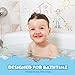 Tub Works® Bath Paint Sticks™ Bath Toy, 12 Count | Nontoxic, Washable Bathtub Paint for Kids & Toddlers | Twistable Sticks Draw Smoothly on Tub Walls | Smooth, Vibrant Alternative to Bath Crayons
