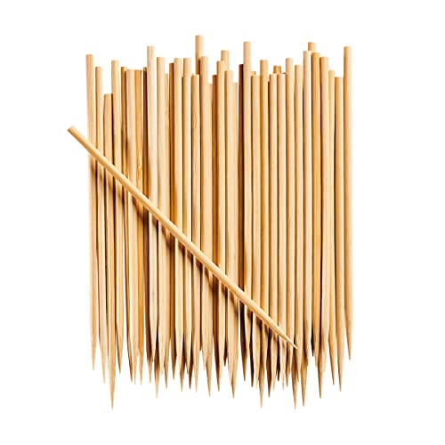 Comfy Package [Case of 5000] 6 Inch Bamboo Wooden Skewers For Grilling, Shish Kabob, Fruits, Appetizers, and Cocktails