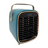 Lucent Air Space Heaters for Indoor Use – Ultra-Quiet Electric Heater with Built-In Night Light – El