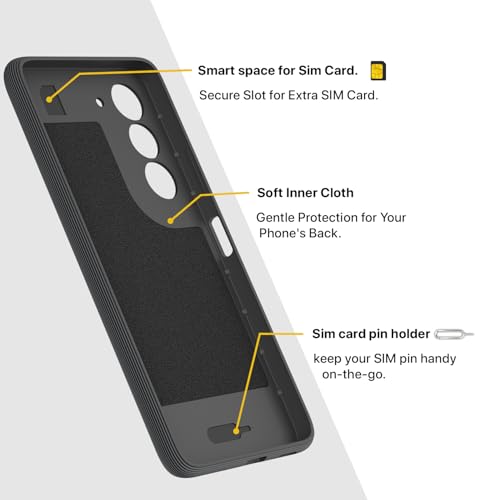 Image of Pikkme Back Cover for Realme 14x 5G Camera Protection 3D Hexa Cube Design Silicone Protective Bumper Case (Grey)