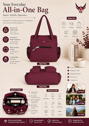 Image of ARMODA Double Pockets Glamour: Stylish Shoulder Bag for Ladies