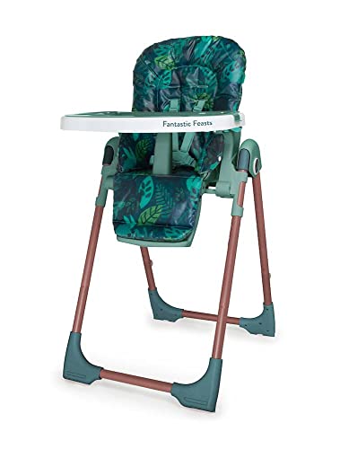 Chaise haute Cosatto Noodle 0+ Midnight Jungle pliable et réglable dès la naissance