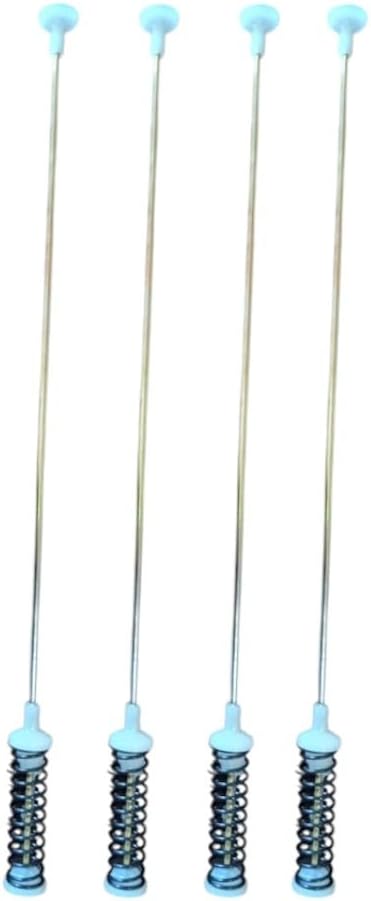 DC97-16350VCM Washing Machine Suspension Rod Kit, 4 Pieces Complete Shock Absorbing Suspension Set, Replaces DC97-16350V AP6975426