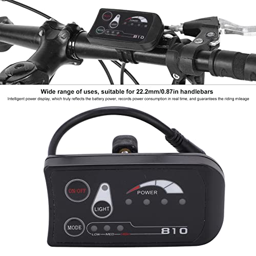 LED-displaypaneel voor elektrische fiets, 36V 48V LED-displaybedieningspaneel voor elektrische fietsmodificatie - Afbeelding 6