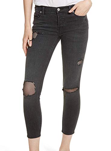 Collant résille noir skinny haut de gamme pour femme exigeante