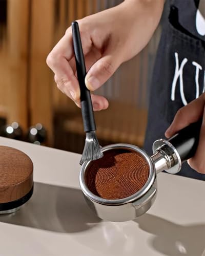 Image of Coffee Grinder Manual with Coffee Accessories Tool Set - Barista Coffee Machine Accessories for Home Kitchen - Coffee Tools for Pour Over, Espresso, French Press, Drip Coffee Maker