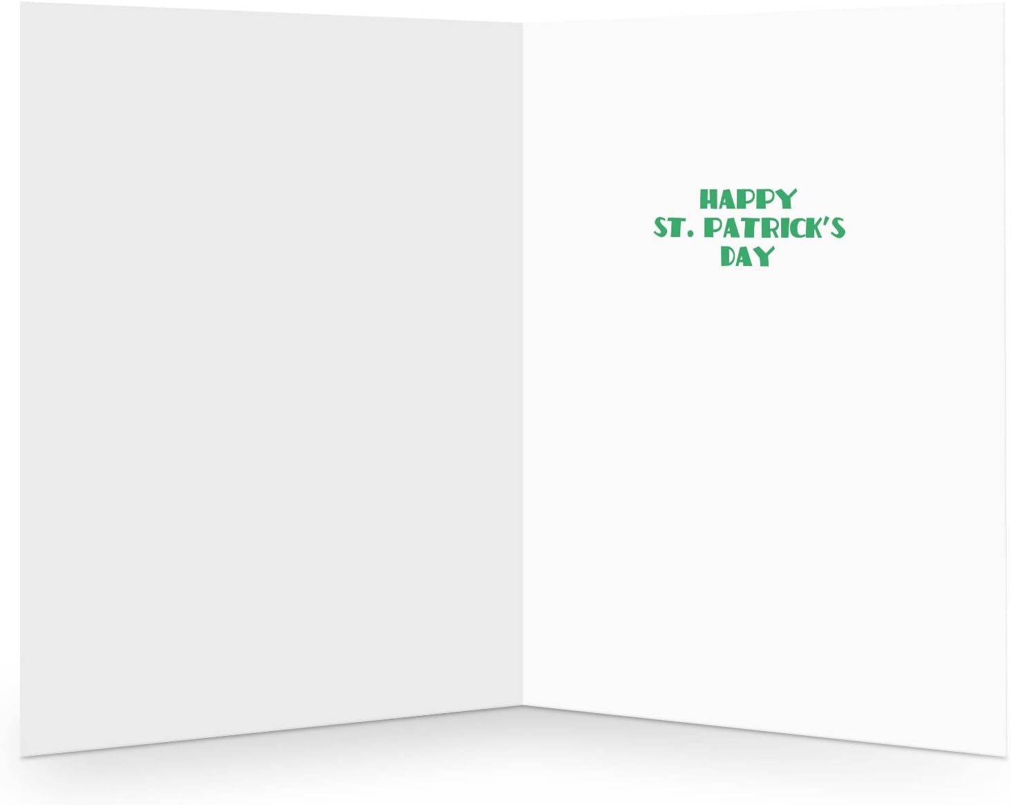 Stonehouse Collection St Patrick's Day Greeting Card - Wearin' the Green - 12 Cards & 13 Envelopes - USA Made