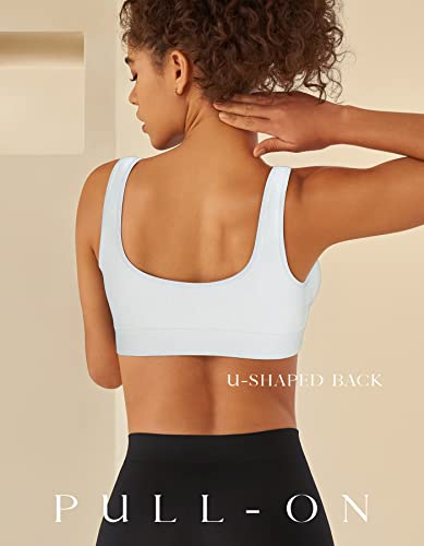 Image of SIMIYA Sports Bras for Women, Yoga Comfort Seamless Wireless Sports Bra