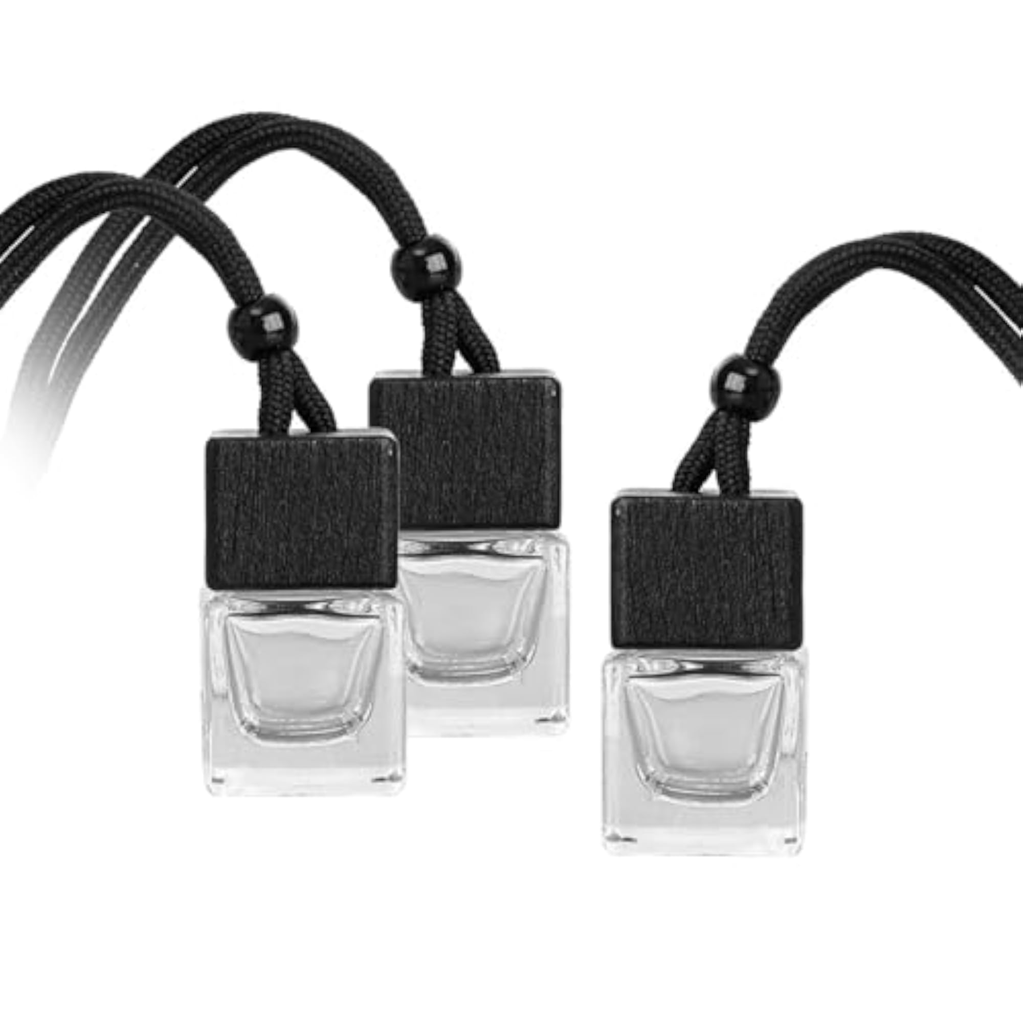 3Pcs Decorative Car Perfume Bottles Hanging Diffuser