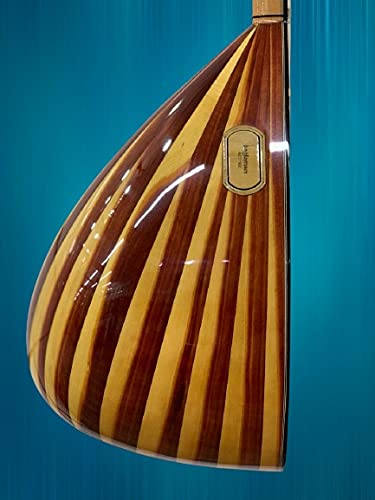 Baglama Cuello corto, cuello corto, tabla de dedo con cuentas y bolsa gigante Cover