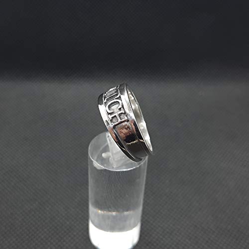 Bague en argent massif 925 BITCH : un bijou poinçonné aux finitions prestigieuses