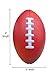 LMC Products 3 Pack of Mini Foam Footballs for Kids - Small, Tiny Football 4.75