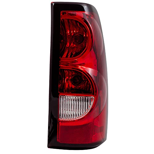 Epic Lighting Oe Style Replacement Rear Brake Tail Light W/Harness & Bulbs Compatible With Chevrolet 04-06 Silverado 1500 2500 3500 Fleetside 07 Classic [ Gm2801174 19169005 ] Right Passenger Side Rh #TOP14