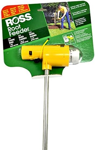 Ross 10233A Economy Model Feeder, Delivers Water & Food Directly to The Root Zone, 1 Unit, yellow