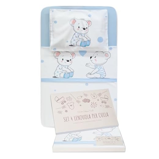 GOYSILA Sabanas Next2Me Chicco 4Piezas 100% Algodon Certificado Oeko-Tex Colchón 50x83cm 2 Sabana Bajera 1 Sabana Encimera 1 Funda de Almohada Compatible Cuna Next to Me Calidoo (Osos)