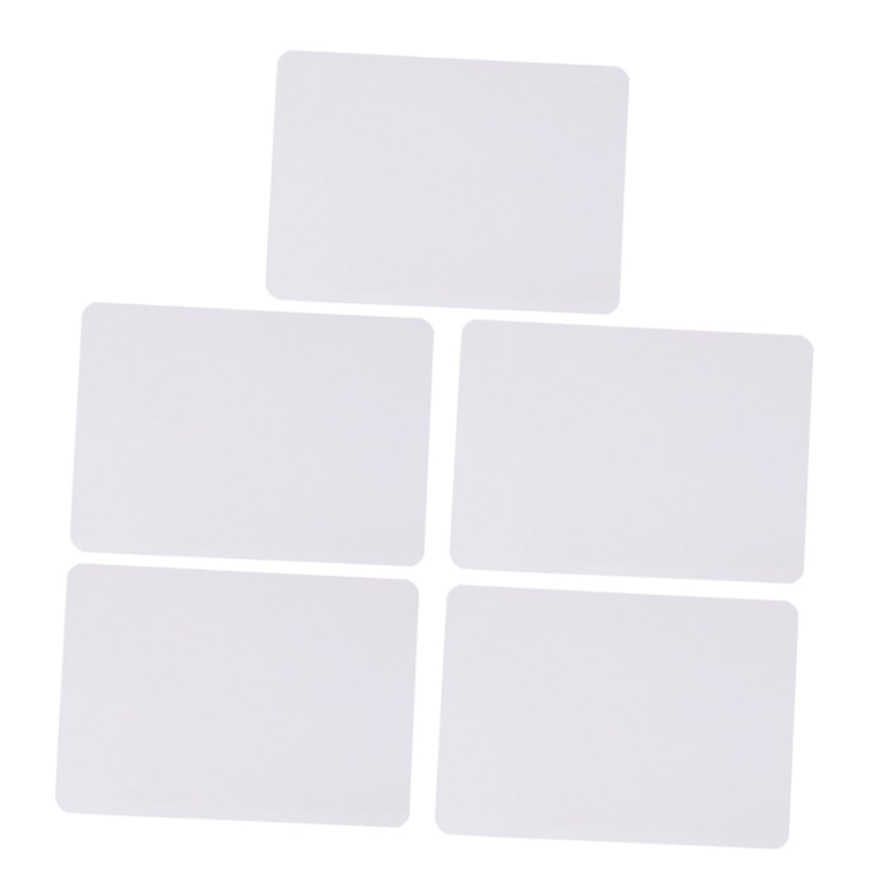 Tableaux blancs sans cadre (lot de 5) recto verso pour dessin et maths - 8