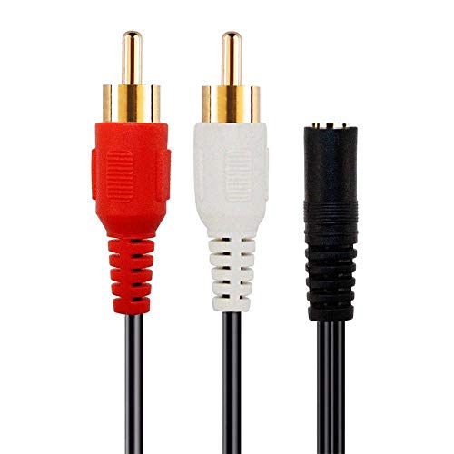 Cable auxiliar estéreo Jack 3.5mm macho a hembra miniatura 4