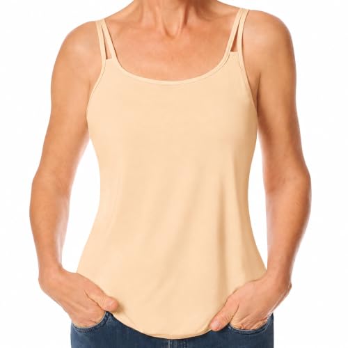 Image of Amoena Women's Valetta Pocketed Camisole W /Built in Shelf Bra