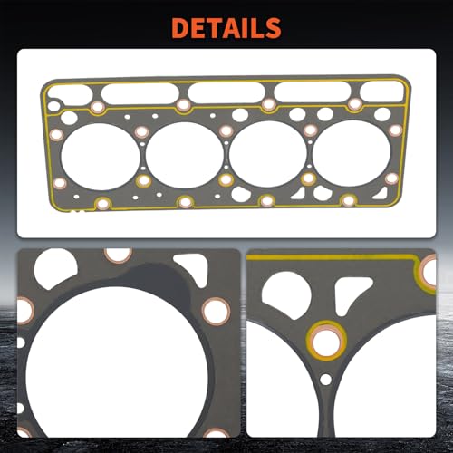 Image of labwork Cylinder Head Gasket 19077-03310 Replacement for Kubota V2203 V2403 | Replacement for 6655159