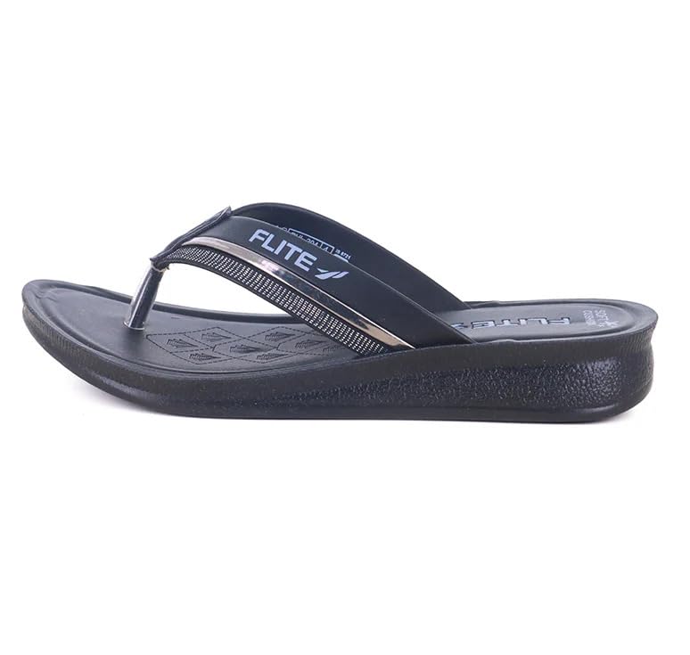 Image of FLITE PUL-204 Women's PU Slippers | Outdoor Comfortable Flip-Flops for Women & Girls | Anti-Slip Durable Thong Sandals for Ladiers