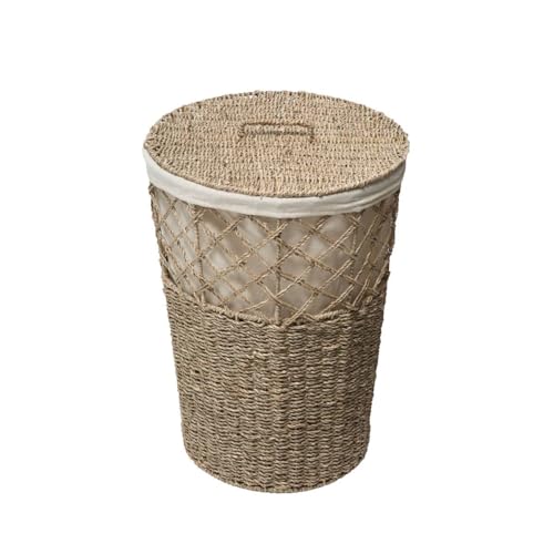 5five - panier à linge en roseau 15l vannerie