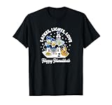 Disney - Mickey Minnie Donald Goofy Pluto Happy Hanukkah T-Shirt
