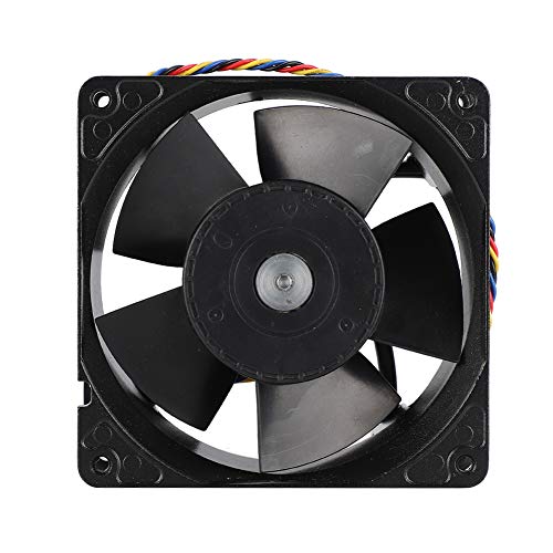 Ventilador de refrigeración Torvex, ventilador axial de 24 V 11 W CC, repuesto de ventilador de refrigeración sin escobillas, gran flujo de aire para bomba de agua, radiador,