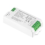 BTF-LIGHTING Tuya Zigbee 3.0 C02Z LED Controller Support CCT Color 3 pin (+V CW WW) PWM LED Strip Bulb Compatible with Echo Plus Echo(4th Gen) Philip H-UE Home-kit Gateway DC5V/DC12V/DC24V Max 15A