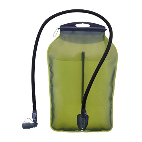 Source WLPS Low Profile Sacchetto di idratazione, Uomo, Nero, 3 l