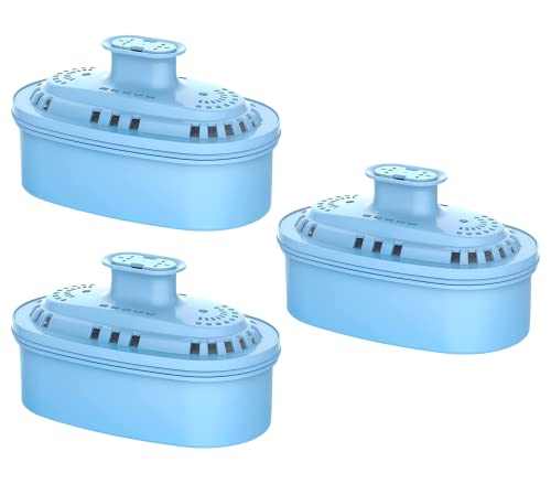 Waterdrop Alkaline Large 40-Cup Water Filter Dispenser (1 Filter Included) & Wd-Pf-Al Replacement Alkaline Filters (Pack Of 3) #TOP2