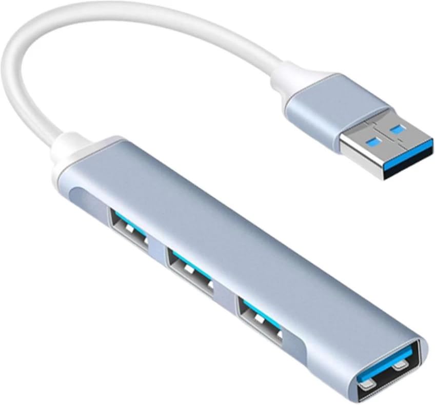 USB 3.0 Hub, 4-Port SuperSpeed Laptop+Desktop Hub with 0.3m Cable, Metal Cover-image-35