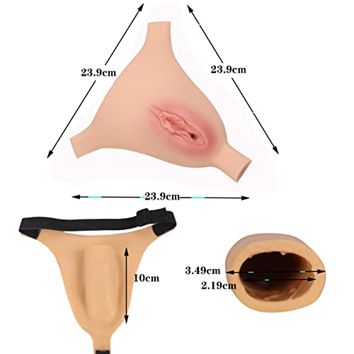 Silicone Panty for Men's Crossdresser Transgender Hiding Gaff Thong Can Insert sissy panties4