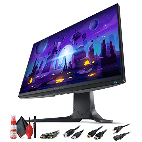 Alienware Aw2521Hf 24.5" 16:9 240 Hz Ips Gaming Monitor (Aw2521Hf) + Cleaning Kit #TOP14