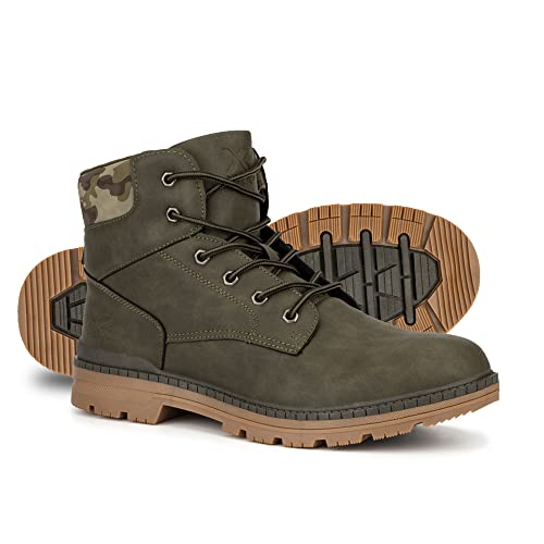 Xray Footwear Alamere Men’s Fashion Handcrafted Casual Chukka Boots Suede Lace Up, Round Toe, Thermoplastic Rubber Outsole, Size 8 Xray Footwear Alamere Men’s Fashion Handcrafted Casual Chukka Boots Suede Lace Up, Round Toe, Thermoplastic Rubber Outsole, Size 8