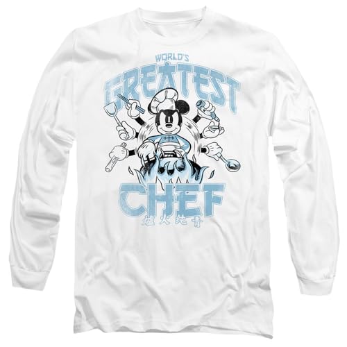 T-Shirt Mickey Friends World's Greatest Chef Dad pour Cuisiner en Famille