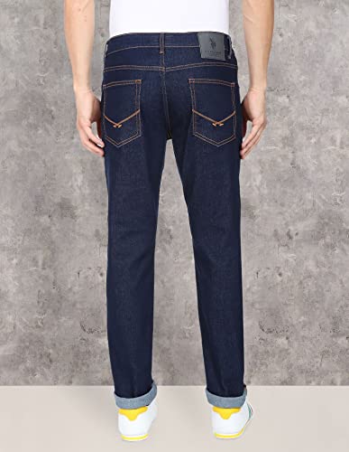 Image of U.S. POLO ASSN. Denim Jeans for Men - Slim Tapered Fit, Mens Jeans for Office & Regular Wear