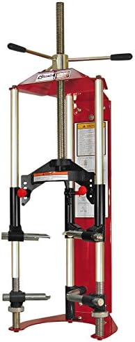 Branick 7600 C-frame press with heavy duty acme thread and multi-position hooks