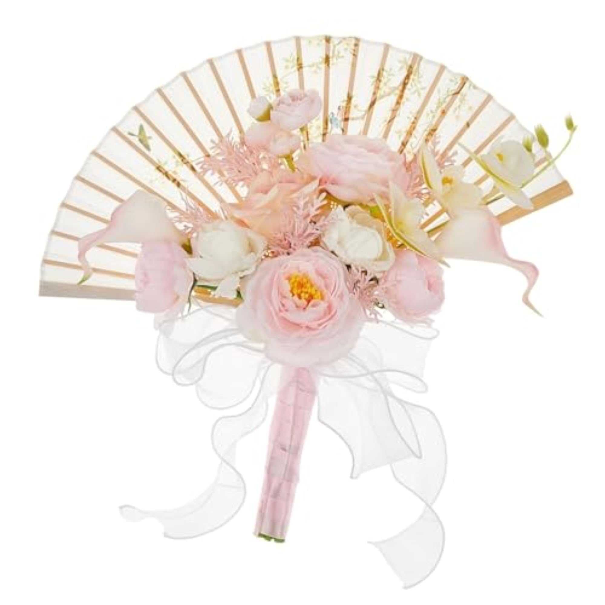 Wedding Bouquet Decorative Fan, Gift for Ceremony