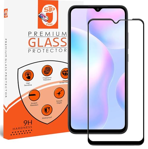 Image of STP FEEL HD+ Premium Tempered Glass Screen Protector Guard Compatible For Oppo A78 5G (6.56 Inch, Pack of 1) | Edge to Edge Coverage With Easy to installation kit