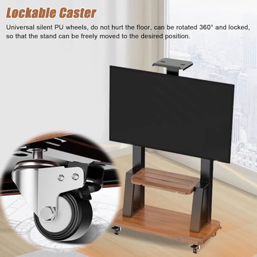Soporte móvil para TV de 32 a 80 pulgadas con ruedas miniatura 7