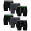 Blackened Pearl/Black/Black With Green Stitch