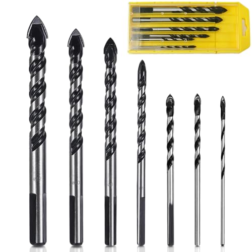 ZFYQ Set de Brocas para Azulejos, Apto para Diferentes Materiales, como Cerámica, Vidrio...