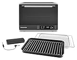 KitchenAid KCO224BM Dual Convection Countertop Oven with Air Fry and Temperature Probe