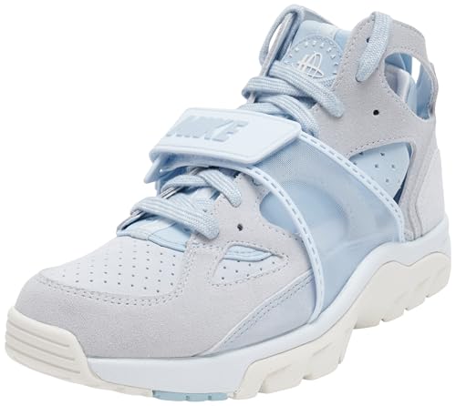 NIKE Air Trainer Huarache, Sneaker Hombre, Blue Tint Lt Armory Blue Summit White, 41 EU