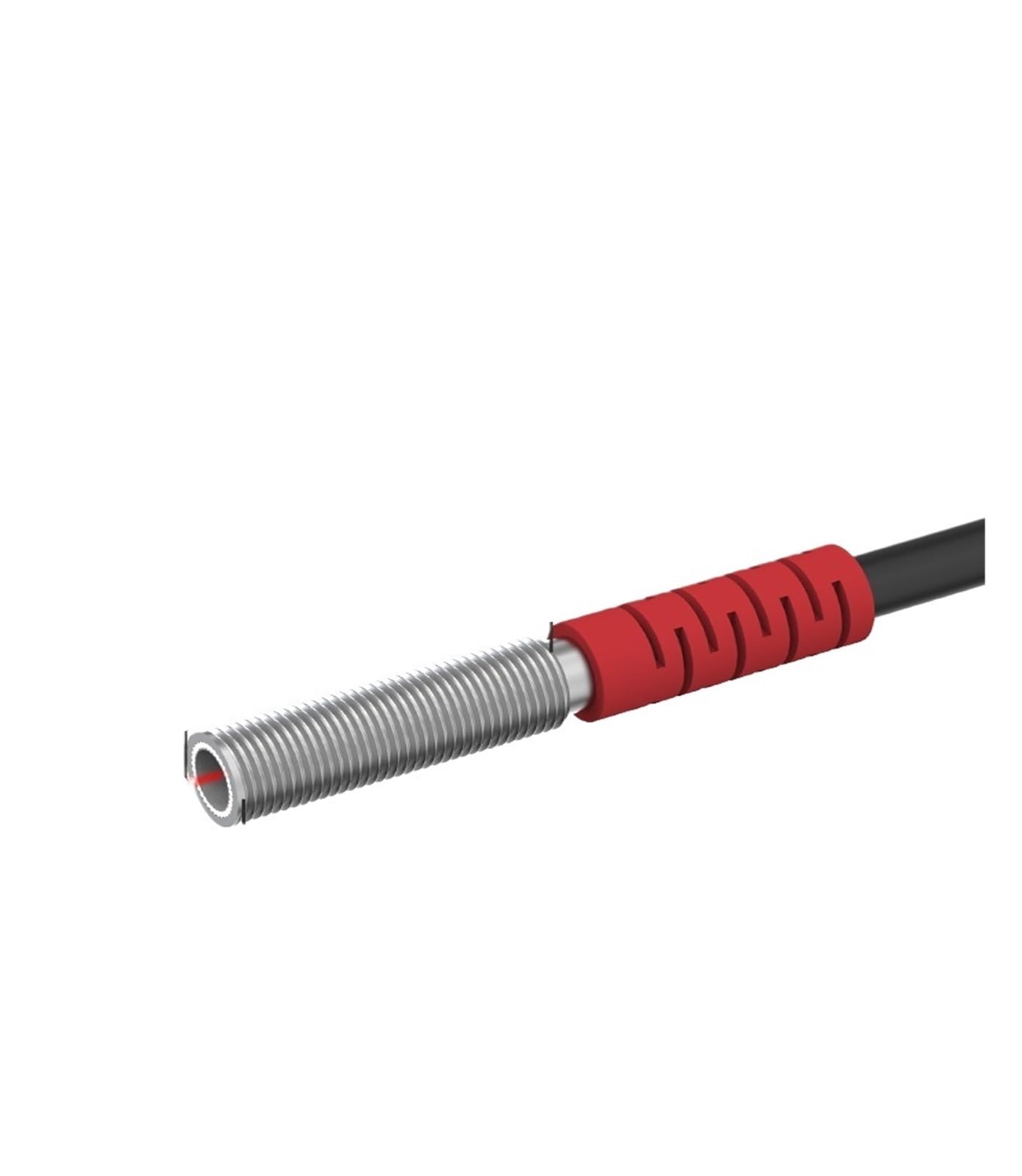 Capteur photoélectrique laser M5 pour détecter des pièces fines avec spot 2mm