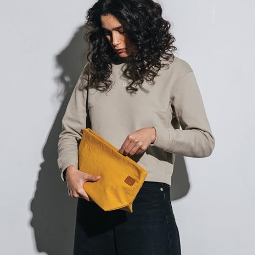 Image of DailyObjects Pivot Carry All Pouch for Men & Women | Storage Slip Pockets |Lightweight|Water Resistant|Portable| Recycled Nylon Zippered | Concealed Handles