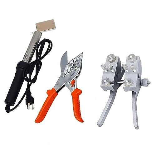 Máquina de soldadura de correia redonda de PU de 150 w, máquina de fusão a quente com conector de correia de transmissão, máquina de união de soldador de correia redonda braçadeira tesoura soldador