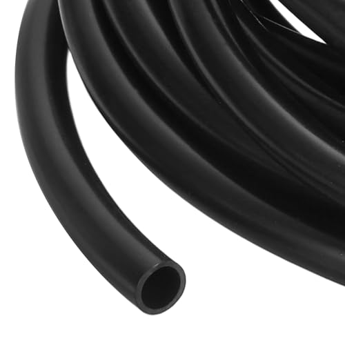 Image of sourcing map 10m PVC Cable Sleeve Tubing, 3mm PVC Tube Black Cord Organizer Wire Shielding Sheathing Wrap