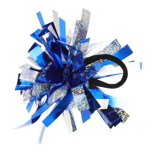 Toyvian Pom Poms Cheerleading Blu Elastici per e Leggeri per Decorazioni per Spettacoli Feste