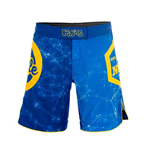 Role Bonito Short de JJB Bleu Cosmic (Nogi BJJ, MMA, Grappling) (L) Cover